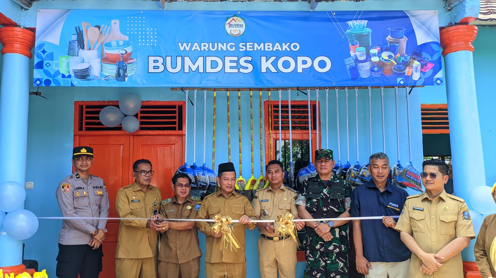 Peresmian Warung Sembako BUMDes Kopo